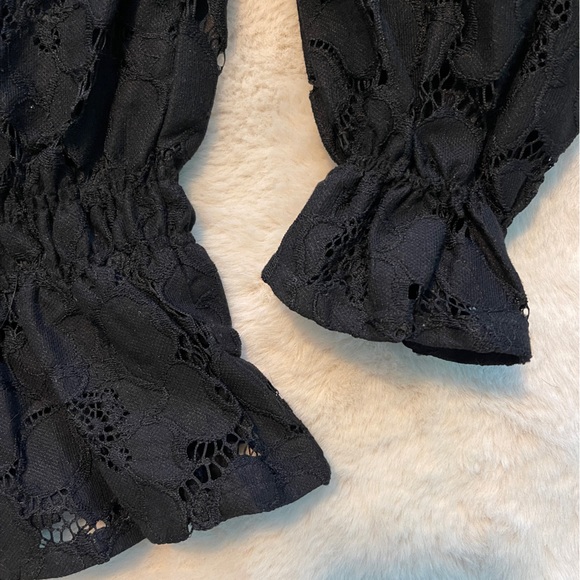 Black Lace Top - Picture 3 of 3